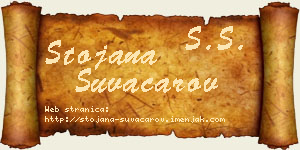 Stojana Suvačarov vizit kartica